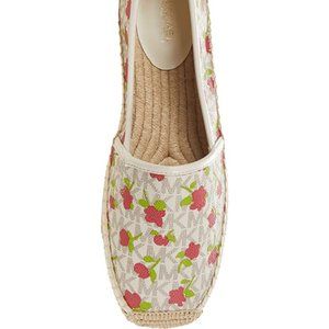 Michael Kors Lenny mini rose flats Espadrille size 6